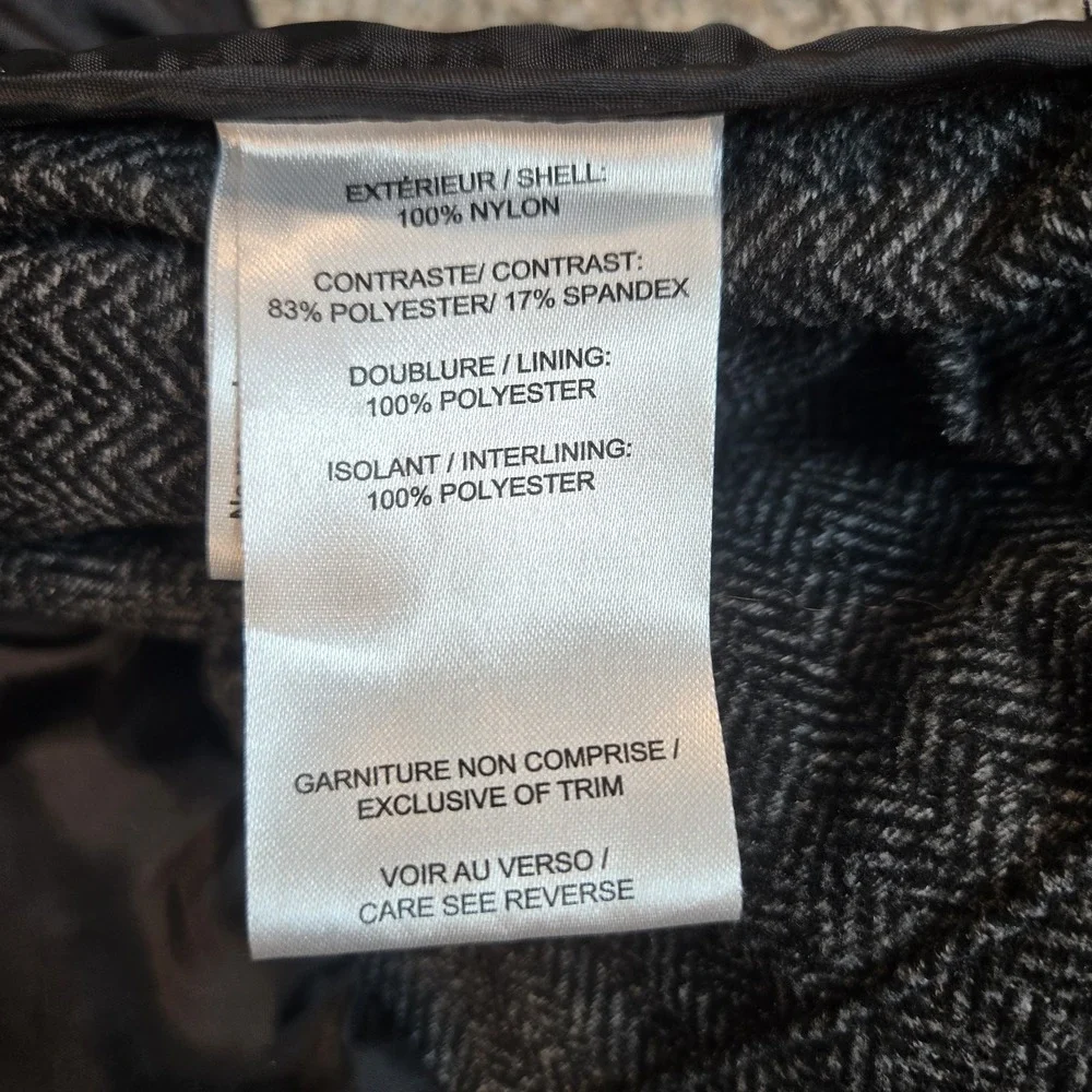 Kyodan Hybrid Jacket Womens Medium‎  Black Full Zip Stretch Puffer Outdoor